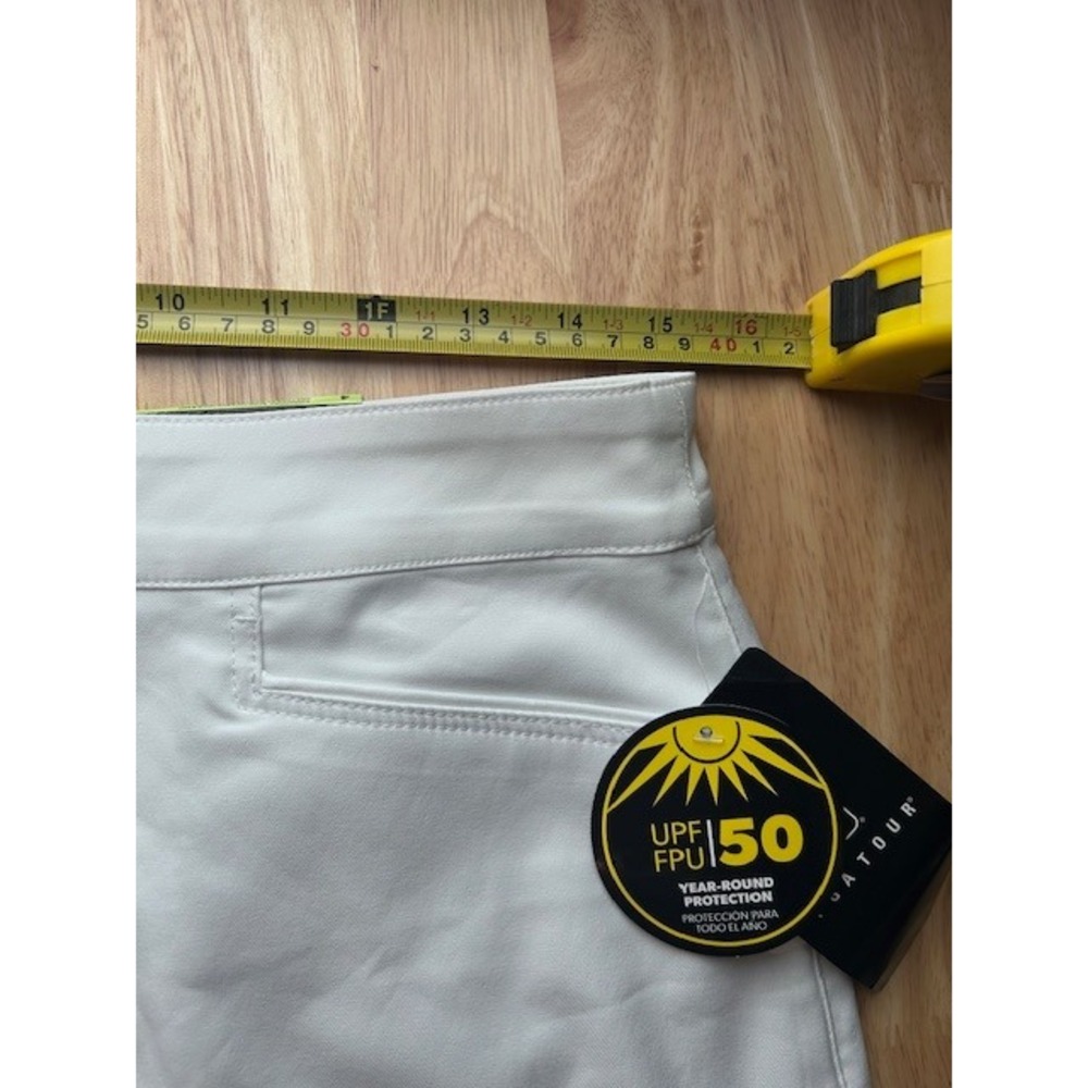 PGA TOUR White Golf Skort Stretch UPF 50 Sun Protection Women's Size 4 New - Picture 4 of 9